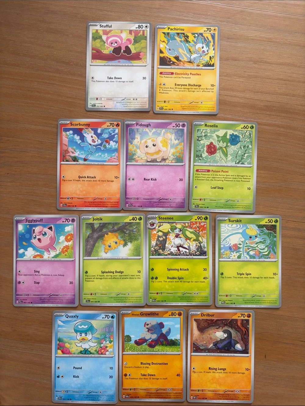 🌸 Cute Pokémon Card Lot 🩷 | 12 Cards ✨5/$25✨